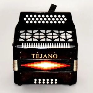 Tejano Button Diatonic Accordion 3112 With Case